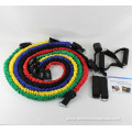 Break-proof Nylon Fabric Tube Resistance Band Set